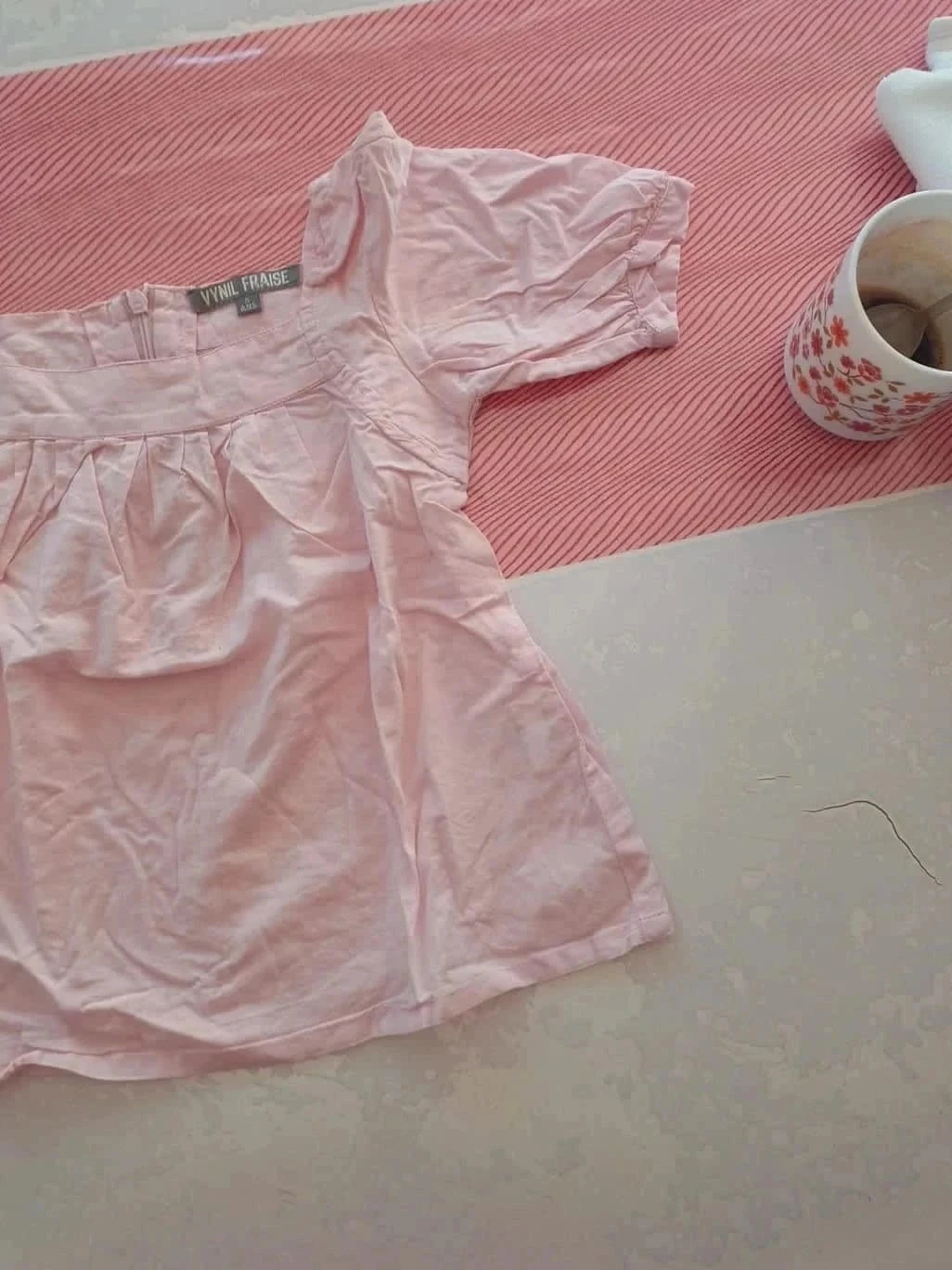 Roze blouse 5 jaar – photo 3